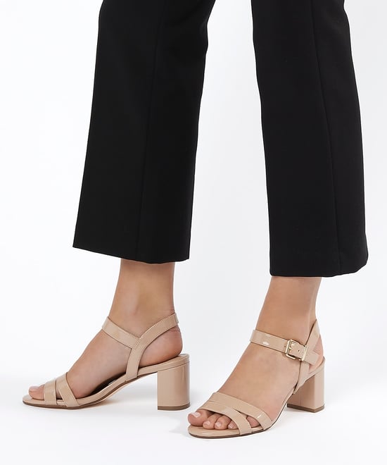 Dune Ladies Wf Merisa - Wide-Fit Block-Heel Sandals - Image 3