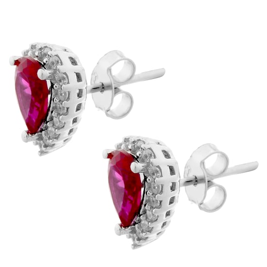 Orphelia 'Enora' Women's 925 Sterling Silver Stud Earrings - Silver ZO-7226/RU - Image 3