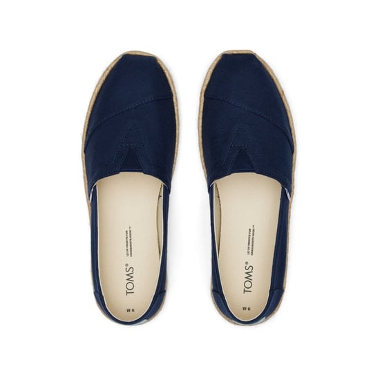 TOMS Alpargata Rope 100% Cotton Women's Navy Espadrilles - Image 4