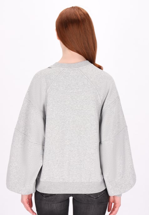 Dreimaster Sweatshirt Dames grijs melange - Image 4