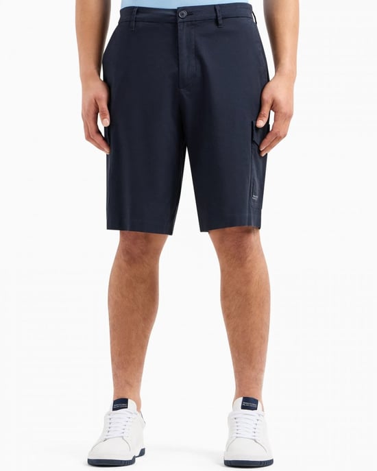 Armani Exchange Heren Milano Editie Cargo Shorts - Image 1