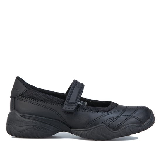 Girls' Skechers Junior Velocity Pouty Shoes in Black