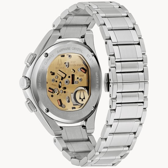 Bulova Curv Men's Silver Watch 96A298 - Image 2