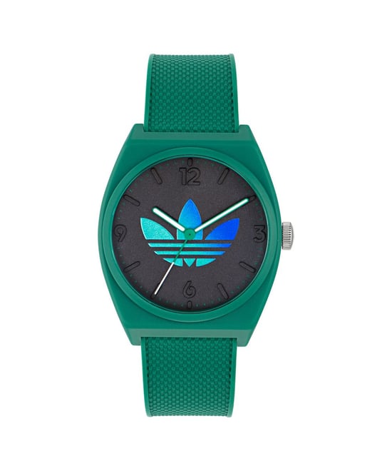 Adidas Originals Project Two Grfx Unisex's Green Watch AOST24552 - Image 1