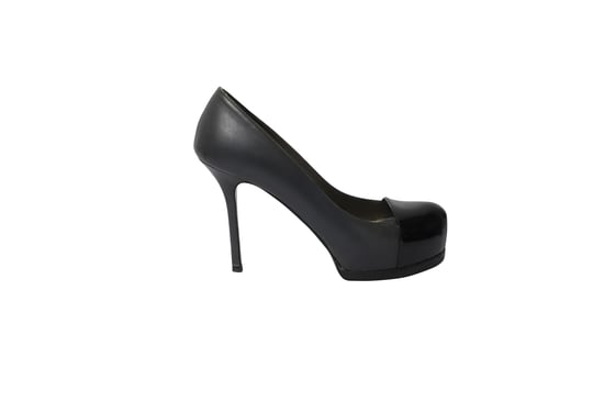 Saint Laurent Pumps in Black Leather - Image 1