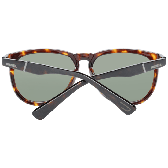 Diesel ovale unisex donkere havana groene zonnebril - Image 3