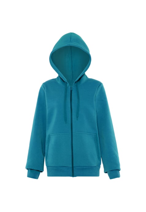 Mymo Jas met capuchon Dames blauw - Image 1