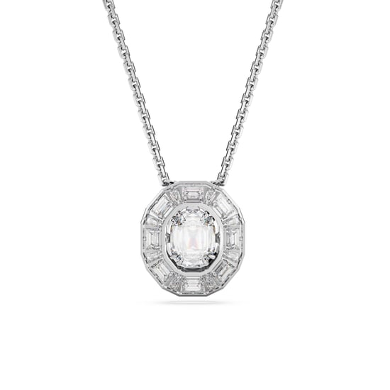 Swarovski 'Mesmera' Dames Basismetaal Ketting - Zilver 5669915 - Image 1