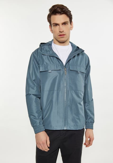Mo Anorak Heren Grijs-blauw - Image 3