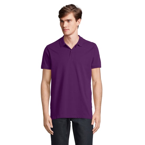 SOLS Heren Planet Poloshirt (Astraal paars) - Image 1
