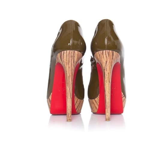 Banane khaki platform pumps - Image 6