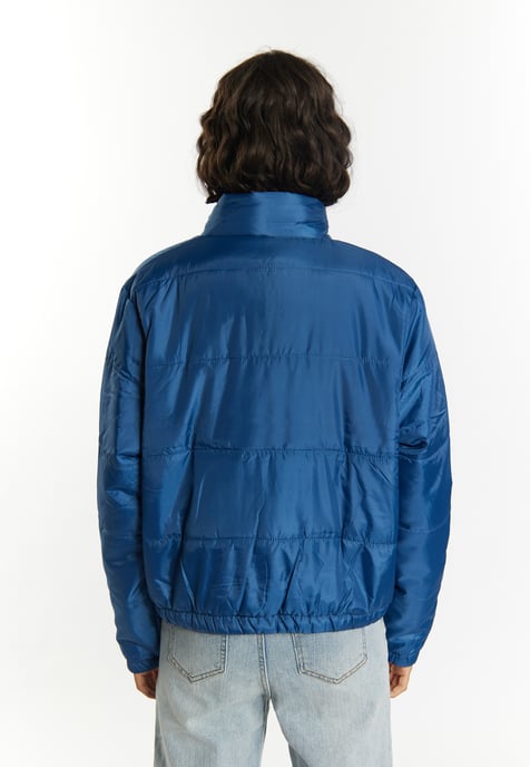Mymo Licht gewatteerd blousonjack Dames marine - Image 4