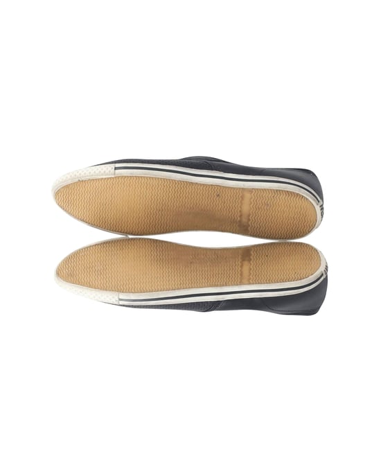 Marc by Marc Jacobs Slip On Sneakers i Svart Läder - Image 6