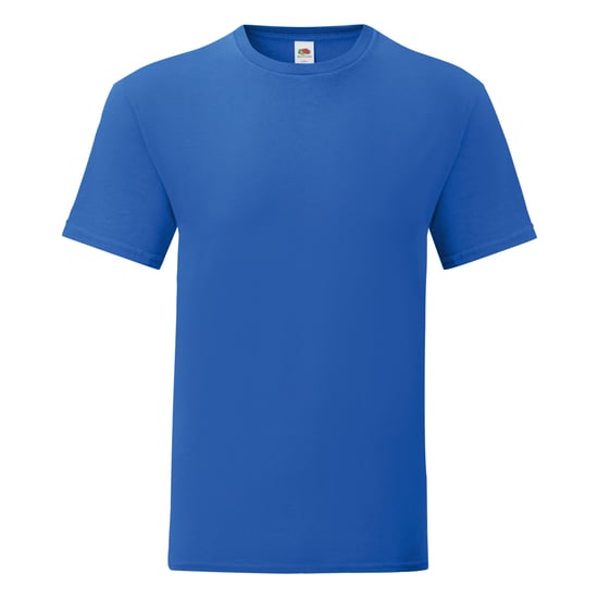 Fruit of the Loom Iconisch T-shirt voor heren (set van 5) (Koningsblauw) - Image 1