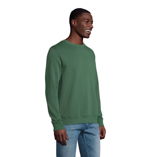 SOLS Unisex Adult Comet Organic Sweatshirt (Bottle Green)