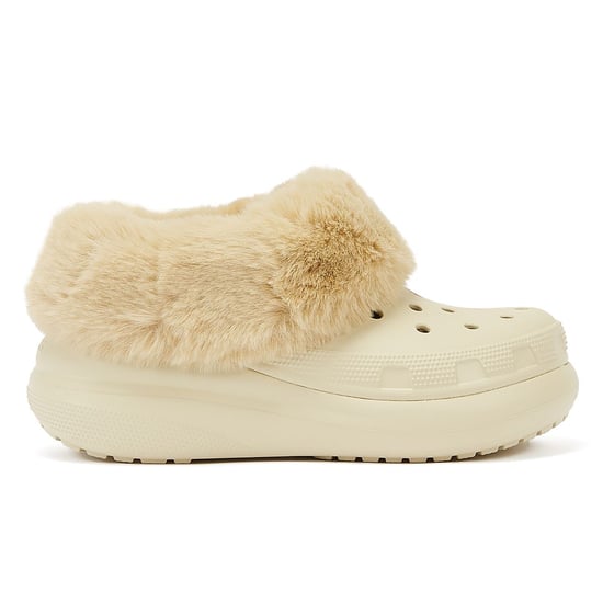 Crocs Furever Crush Clog Bone Damesschoenen Beige Comfort Schoenen - Image 4