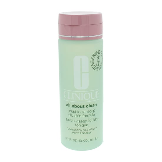 Clinique All About Clean Combination Oily To Oily Liquid Facial Soap 200ml - Image 1