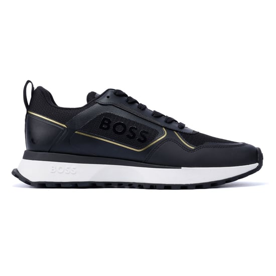 Boss Jonah Runn Men's Black/Gold Trainers - Image 5