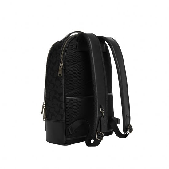 Ethan Backpack in Signature Coated Canvas Bag