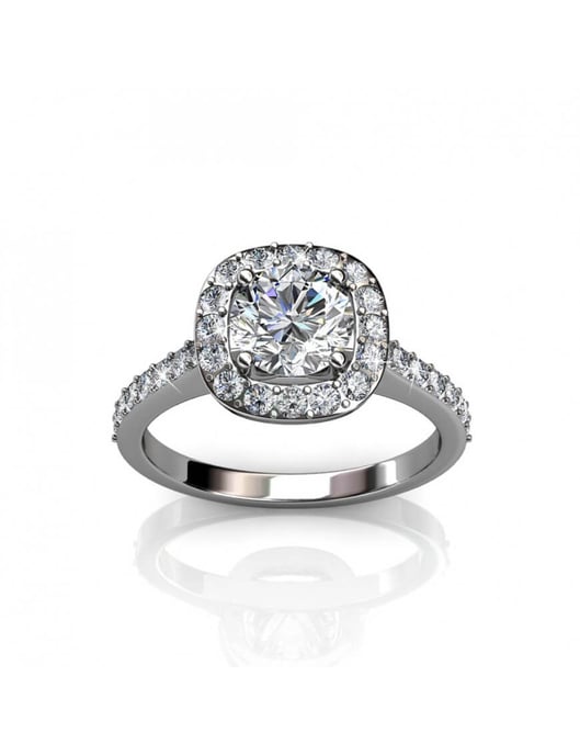 Cushy Ring - Silver och kristall - Image 3