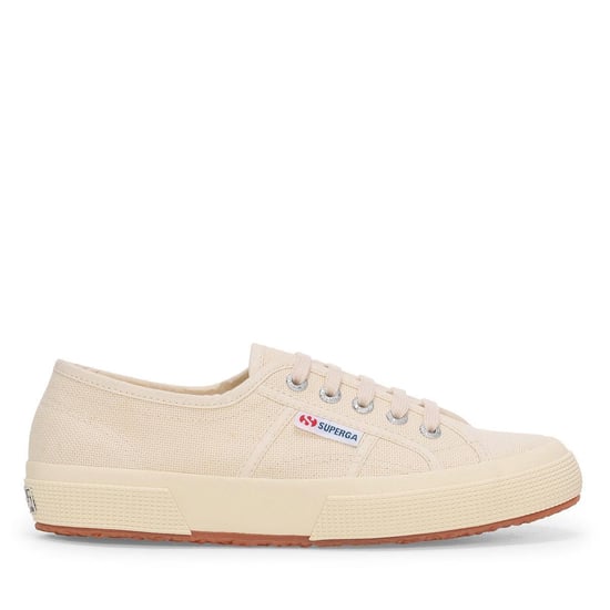 Superga Unisex Adult 2750 Cotu Classic Vegan Trainers (Beige Raw/Off White) - Image 1