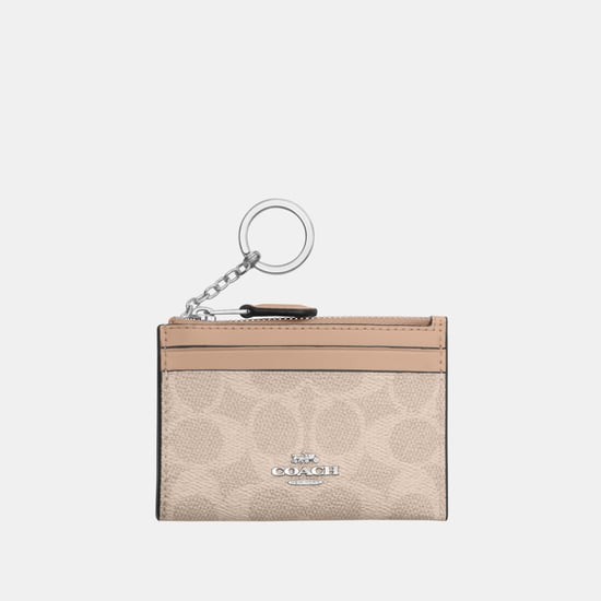 Mini ID Skinny in Signature Canvas