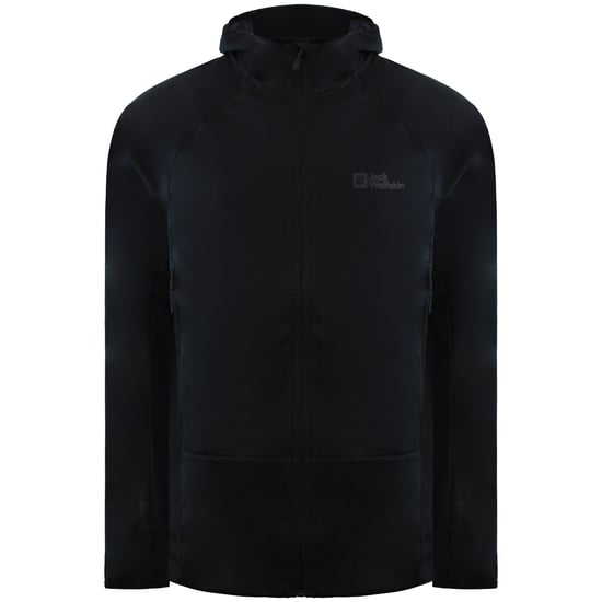 Jack Wolfskin Eagle Peak II Mens Black Softshell Jacket - Image 1
