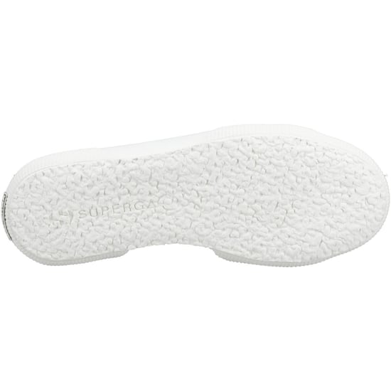 Superga 2730 Micro Faux Snake Faux Leather Damestrainers Wit Avorio/Zwart Slang - Image 3