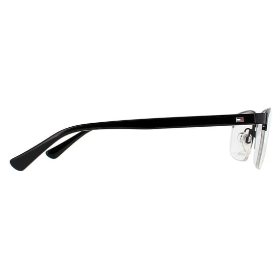 Tommy Hilfiger Half Rimless Mens Matte Black TH 1528