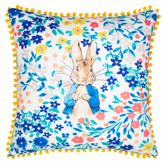 Peter Rabbit Peter Rabbit Florelli Printed Mini Pom-Pom Cushion - Image 1