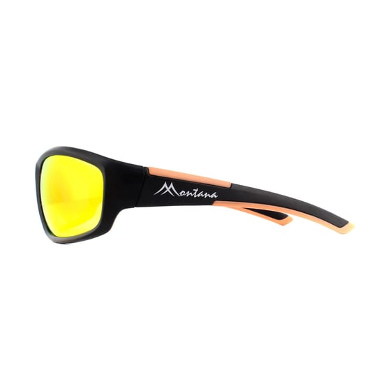 Montana Sunglasses SP311A Black Rubber Smoke Polarized