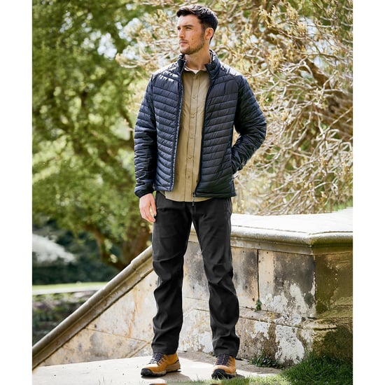Craghoppers Mens Kiwi Pro Stretch Cargo Byxor (Svart) - Image 2
