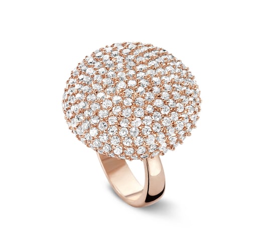 Orphelia Dames 925 Zilveren Ring - Roze R-13434 - Image 2