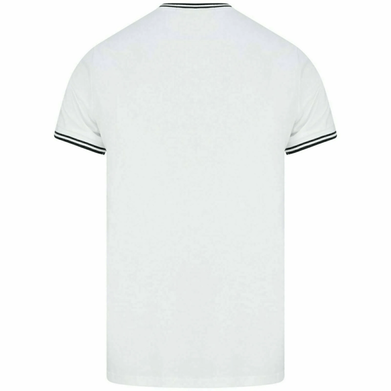 Fred Perry Twin Tipped T-Shirt In White