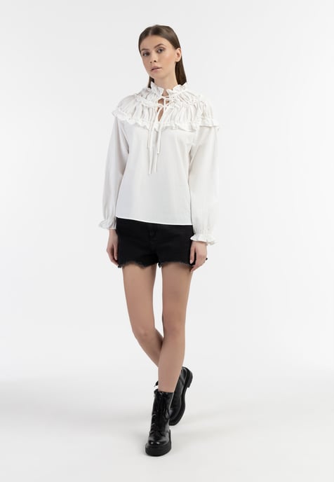 Dreimaster Blouse women off-white - Image 2