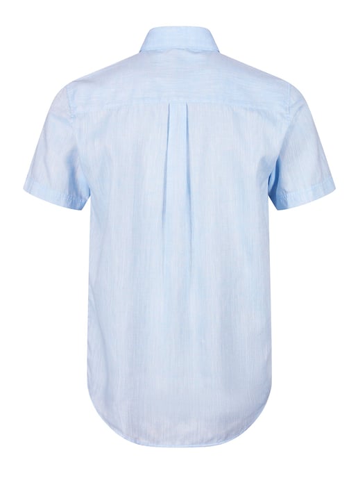 Luke 1977 Men's Yoko Tailored Fit Shirt in Sky Blue - Image 5