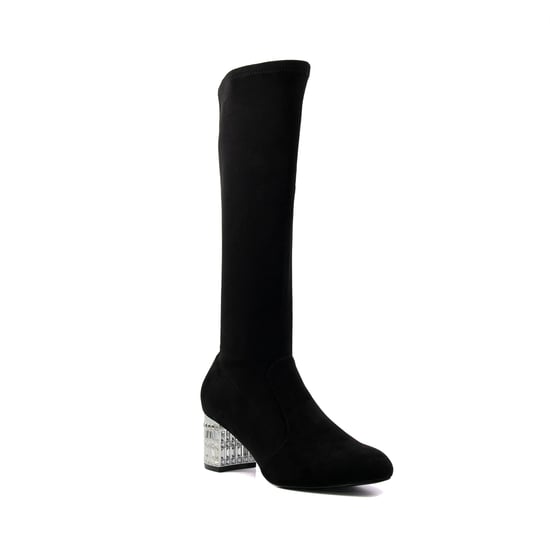 Dune Ladies Starlet - Jewel-Heeled Knee-High Boots