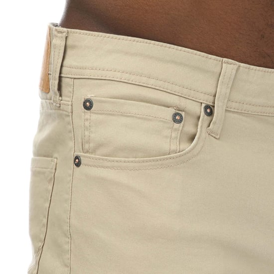 Herenbroek Jack and Jones Rick Original in Ecru - Image 3