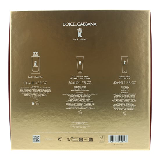 Dolce & Gabbana K Eau De Parfum 100ml Gift Set