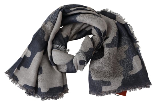 Missoni Men's Veelkleurige Wol Camouflage Unisex Wrap Sjaal - Image 2