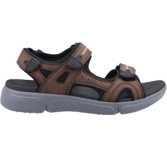 Hush Puppies Heren Castro Sandalen (Bruin) - Image 3