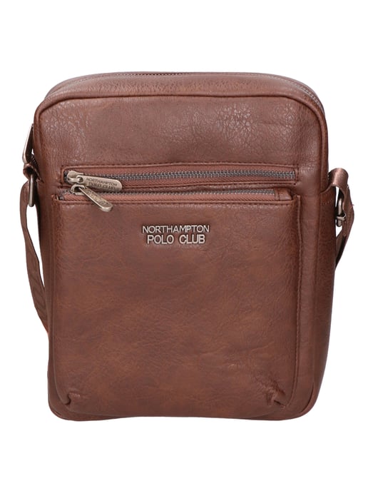 Northampton Polo Club shoulder bag Men COFFEE