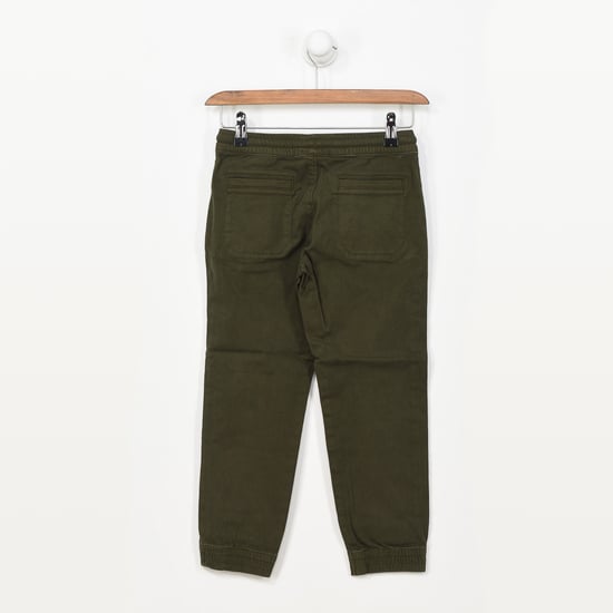 K MORI long pants with drawstring closure GA4EQ9 boy