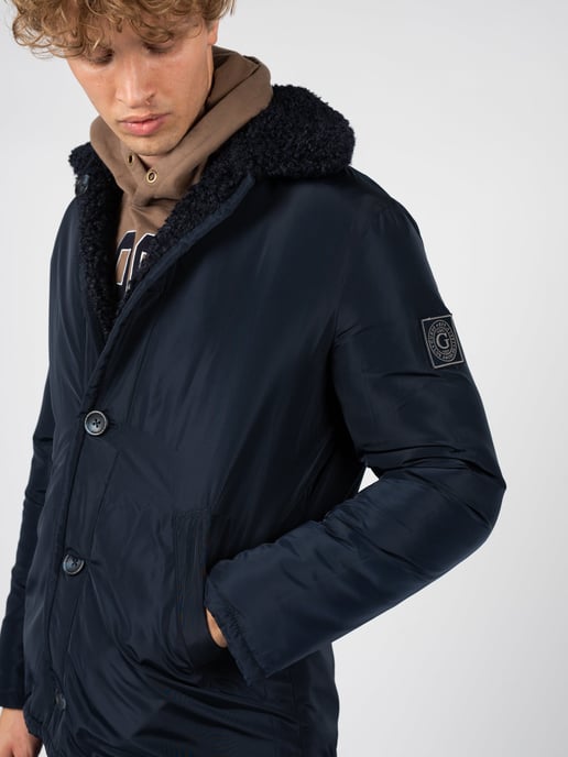 Guess Jacket Reversible Men's Blue