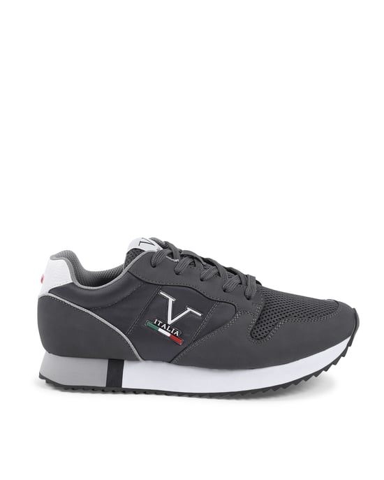 V Italia Mens Sneaker SNK 003 M Grey Ciment