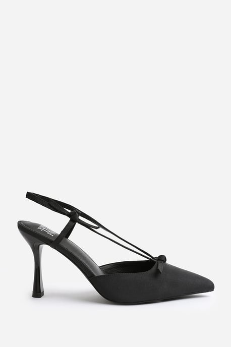Wheres That From Womens 'Vera' Wide Fit High Heel With Pointed Toe And Strap Detail