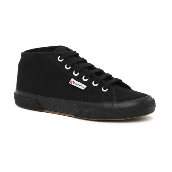 Superga Unisex Adult 2754 Cotu Mid Cut Trainers (Full Black)
