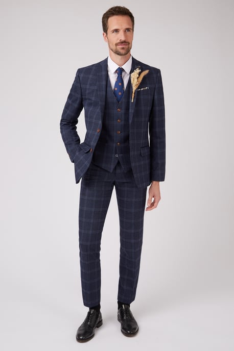 Overcheck Suit Jacket - Image 3