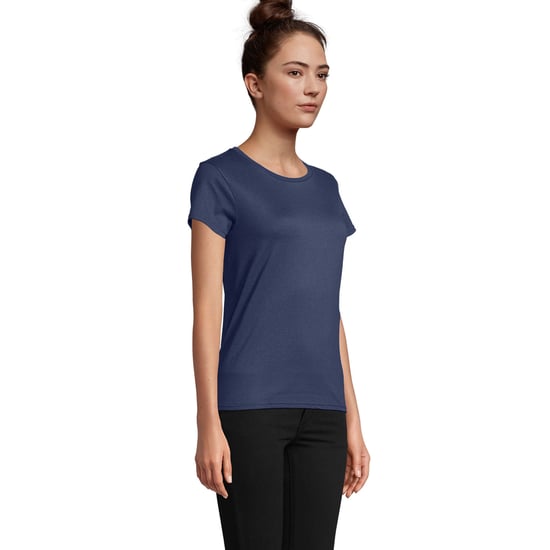 SOLS Womens/Ladies Pioneer T-Shirt (Denim) - Image 3