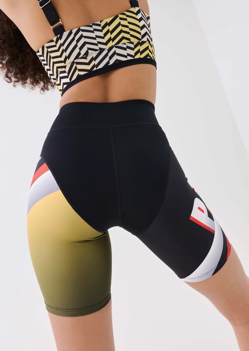 PE Nation Womens Propel Bike Short in Black